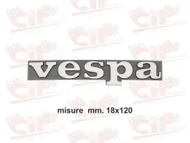 TARGHETTA "VESPA" - SATINATA X SCUDO ANTERIORE - CIF - 6101-S Offerta Limitata