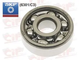 CUSCINETTO 12x37x12 PER INGRANAGGIO MULTIPLO CAMBIO - CIF - 16301-C3 Novità