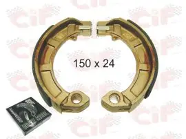 CP. GANASCE FRENO ANTERIORE E POSTERIORE (150x24) - CIF - GF0128 Sconto