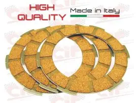 SERIE DISCHI FRIZIONE (3 PEZZI) VESPA 50-90-PRIMAVERA - CIF - 5584 Pagamento Sicuro