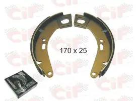 Direttamente Dal Produttore CP. GANASCE FRENO ANTERIORE (170X25) VESPA COSA - CIF - GF0250