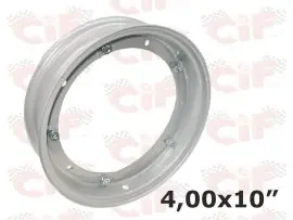 Acquista Ora CERCHIO RUOTA Piaggio Vespa 160 GS VERNICIATO GRIGIO METALIZZATO - CIF 10189