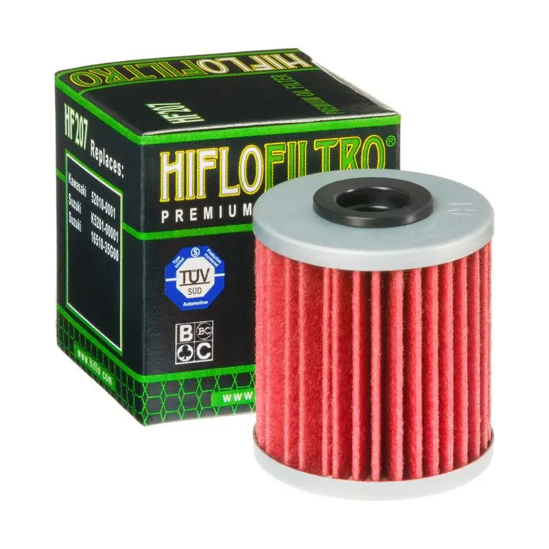 Ultime Pezzi HIFLO Filtro olio HF207 BETA 250 EVO / REV, 300 EVO, KAWASAKI KX250, KX450, SUZU