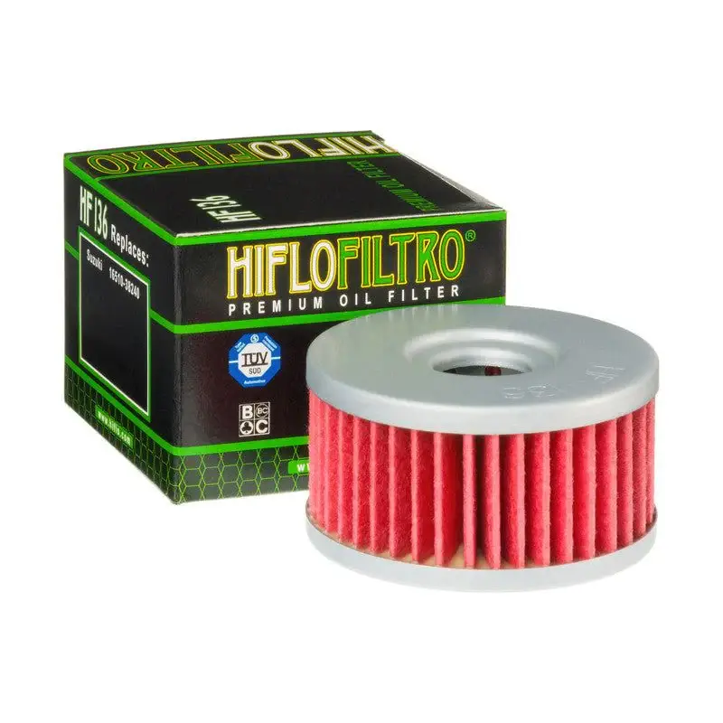 HIFLO Filtro olio HF136 BETA ALP 350, ERUO, JONATHON, 350 MOTARD, DR 250, DRZ250 Economico