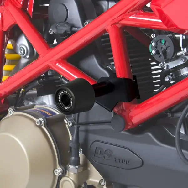 Offerta Speciale BARRACUDA Kit Tamponi Paratelaio per DUCATI HYPERMOTARD 796 1100