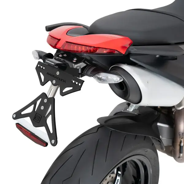 BARRACUDA PORTATARGA DUCATI HYPERMOTARD 950 2020-21 FRECCE ORIGINALI Ultime Pezzi