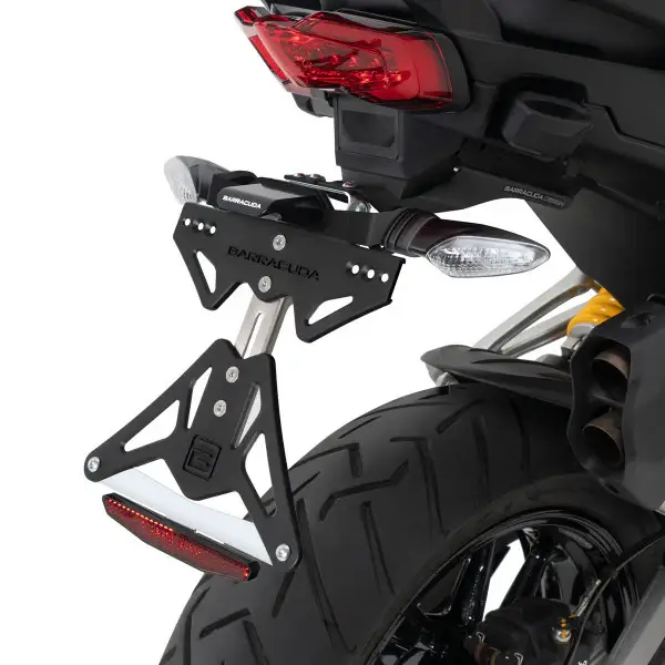 Promozione Esclusiva BARRACUDA PORTATARGA DUCATI MULTISTRADA V4S FRECCE ORIGINALI