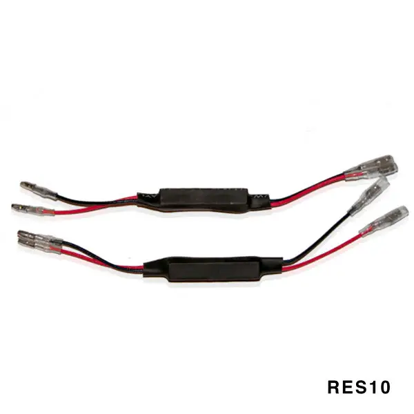 BARRACUDA COPPIA UNIVERSALI RESISTENZE DA 10 watt PER FRECCE A LED Professionale