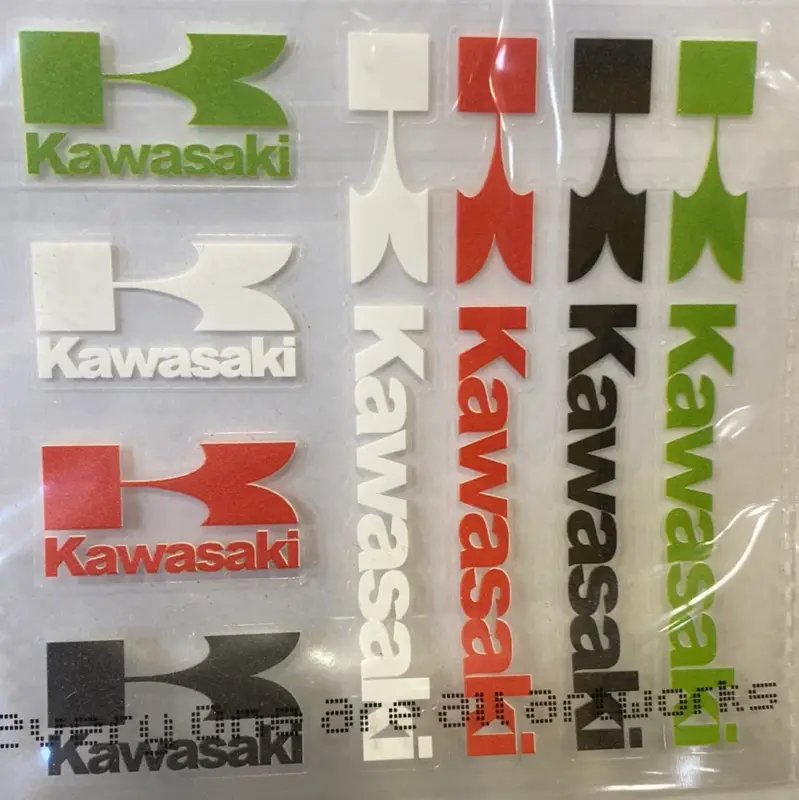 Kit adesivi colorati Kawasaki Direttamente Dal Produttore