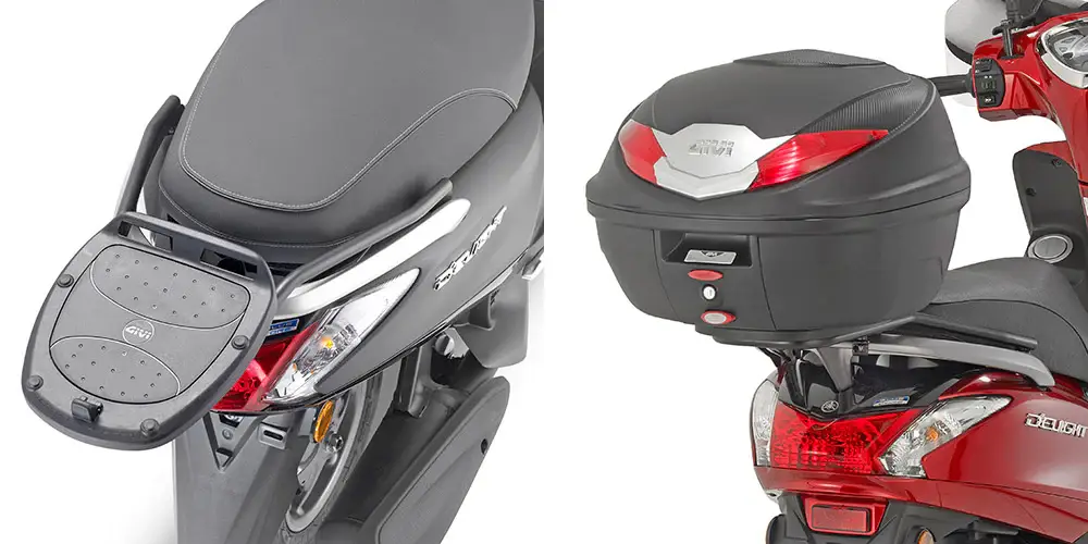 GIVI Attacco posteriore specifico per bauletto MONOLOCK® SR2134 per YAMAHA D'ELIGHT 125 -2017 Prezzo Scontato