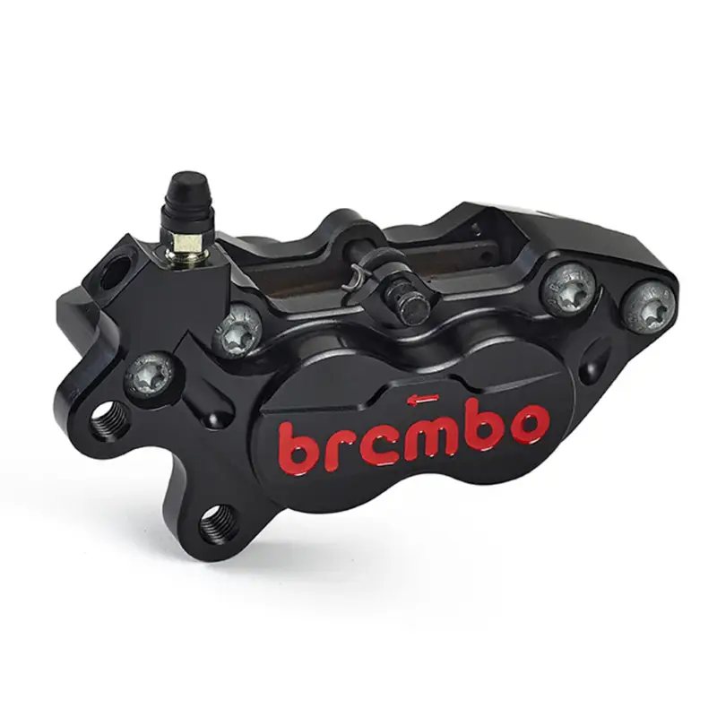 Ultima Occasione BREMBO pinza cnc sx p4-40 rr int. 40 mm nera logo rosso