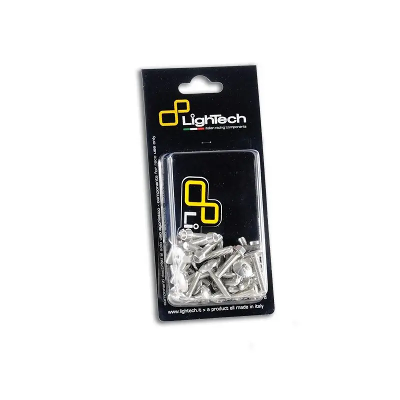 Ultime Pezzi LIGHTECH KIT VITI TELAIO DUCATI PANIGALE 1199 2012-2014 SILVER