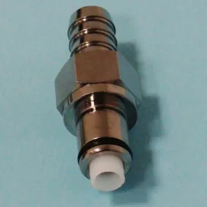 Connettore benzina 11mm in ottone cromato maschio UNIVERSALE Spedizione Gratuita