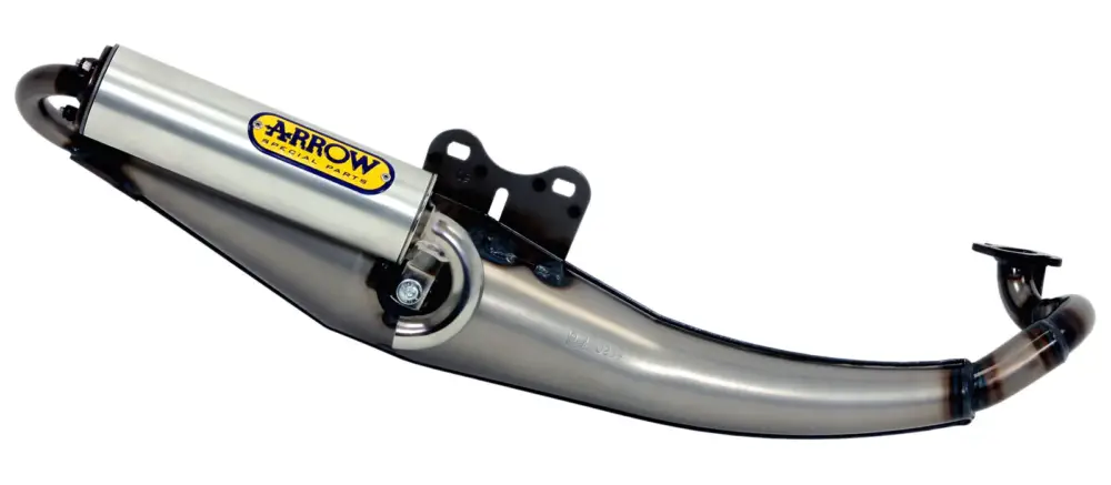 Scelto Dai Clienti ARROW Marmitta scooter Street Black"" per Piaggio TYPHOON 50 2013-