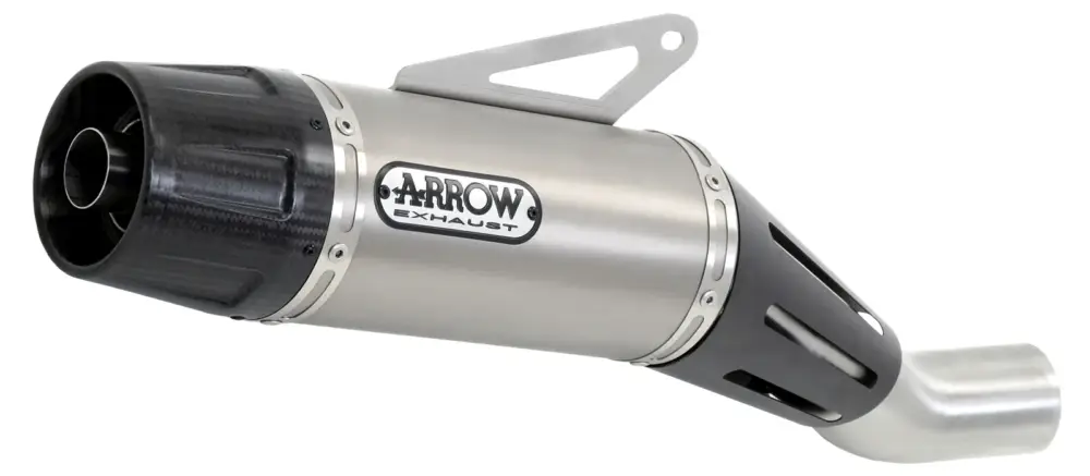Nuova Collezione ARROW Terminale Jet-Race titanio con fondello carby per Yamaha XJR 1300 2007-2017
