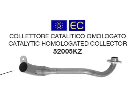Prezzo Basso ARROW Collettore catalitico omologato per Honda MSX 125 Grom 2016-2020