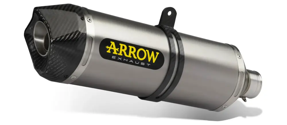 Offerta Lampo ARROW Terminale Race-Tech alluminio con fondello carby per Kymco AK 550 2017-2020
