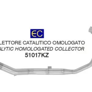 ARROW Collettore catalitico omologato per Honda CB 125 F 2017-2020 Nuovo Arrivo