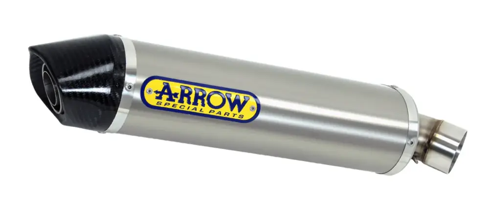 Sconto ARROW Terminale Indy Race alluminio Dark" con fondello inox" per Yamaha Teneré 700 2019-2020