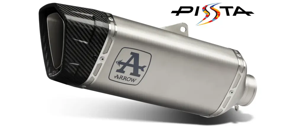 ARROW Terminale Pista in titanio Dark" con raccordo in acciaio inox" per Aprilia RSV 4 1100 Factory 2019-2020 Offerta Limitata