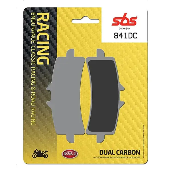 Professionale Pastiglie Freno Anteriori RACING SBS 841 DC DUAL CARBON per APRILIA RSV4 1000 RR 2019-2021
