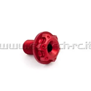 Solo Oggi EVOTECH DADO RUOTA ANTERIORE HONDA CBR 600RR HORNET 600 YAMAHA R1 R6 ROSSO