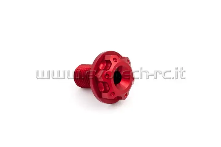 Solo Oggi EVOTECH DADO RUOTA ANTERIORE HONDA CBR 600RR HORNET 600 YAMAHA R1 R6 ROSSO