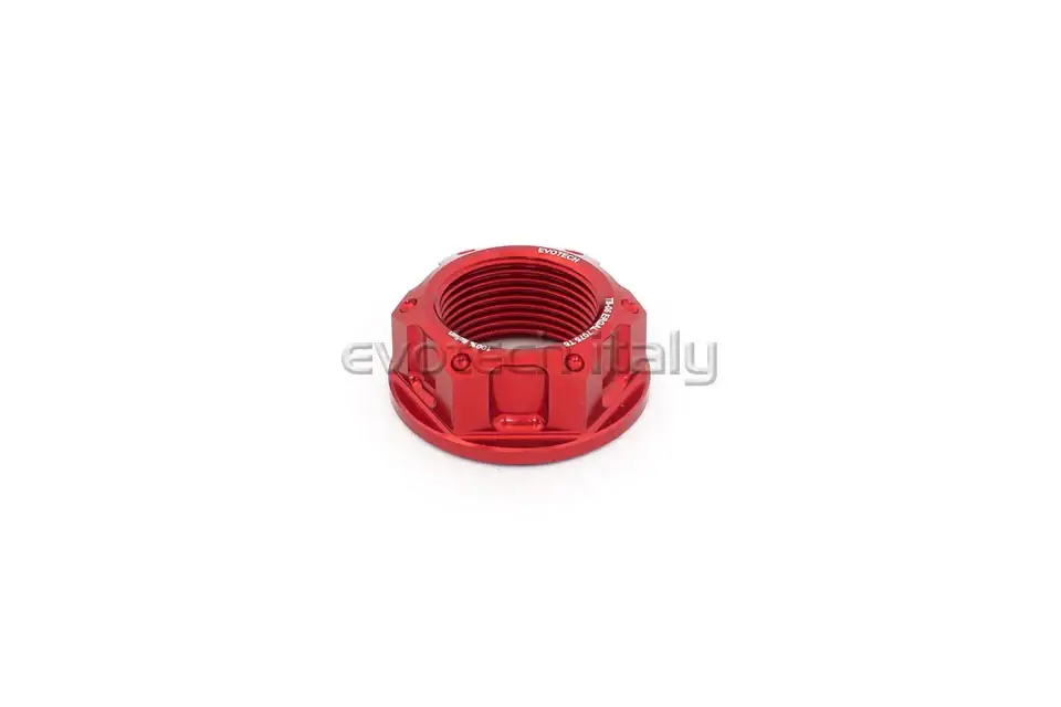 EVOTECH DADO RUOTA ANTERIORE POSTERIORE BMW YAMAHA KAWASAKI BENELLI ROSSO Spedito Oggi