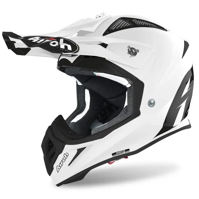 Affare AIROH AVIATOR ACE Casco Moto Cross enduro monocolore