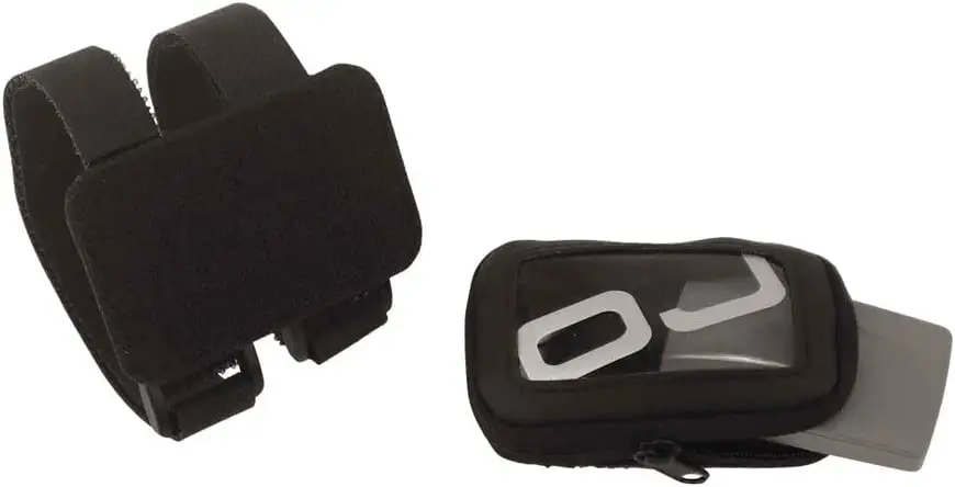 Professionale Porta Telepass piccolo per moto OJ nero per dispositivi di pagamento elettronico