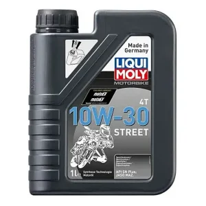 LIQUI MOLY Olio motore moto 4 T 10W30 Motorbike 4T 10W-30 Street 1 Litro Professionale