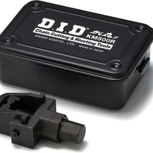 DID smaglia catena moto professionale, attrezzo Ribattitore per Tagliare, Rivettare e giuntare le catene trasmissione moto KM500R Must-Have