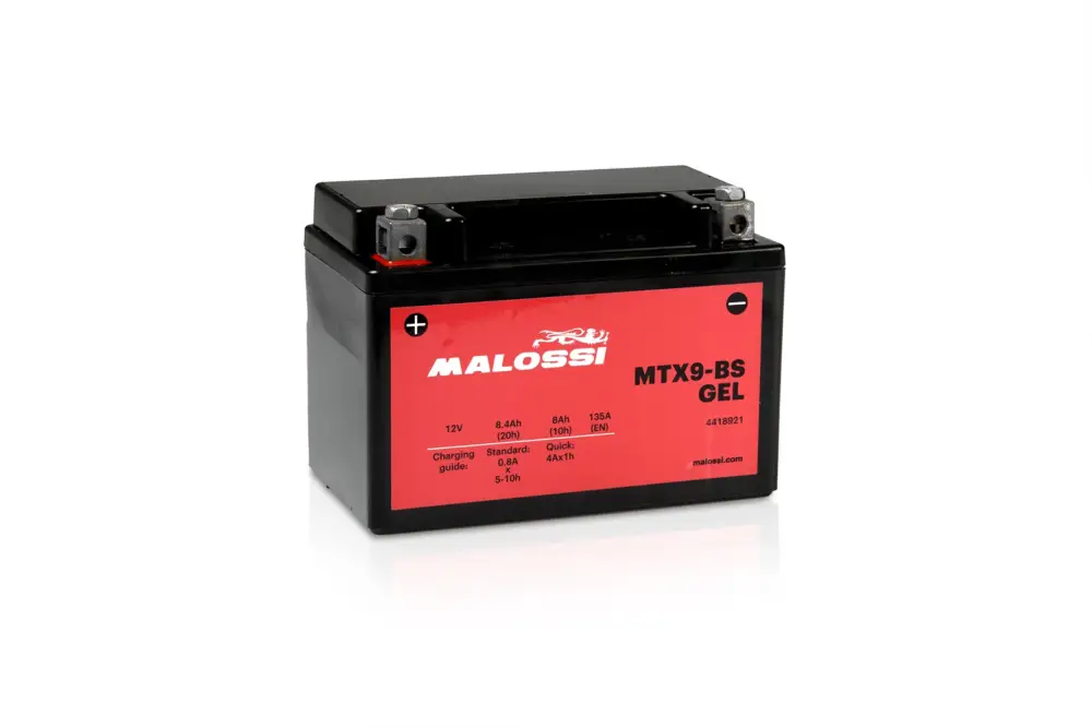 Direttamente Dal Produttore MALOSSI Batteria MTX9-BS per Aprilia Leonardo, Piaggio Zip 100, SUzuki Burgman 200, Kymco like 125