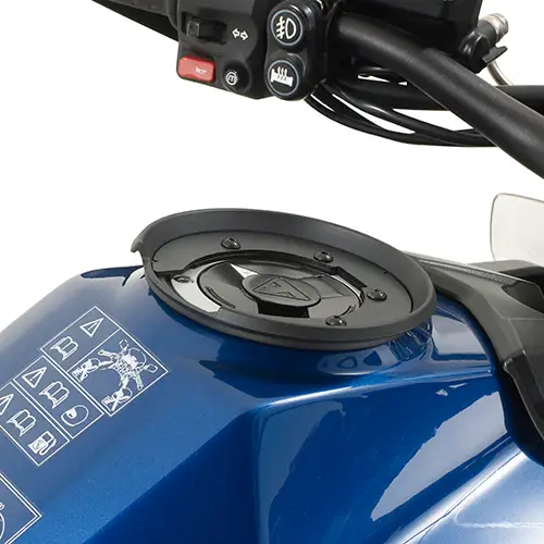 Spedizione Espresso KAPPA BF02K FLANGIA METALLICA BORSA SERBATOIO TANKLOCK APRILIA E TRIUMPH