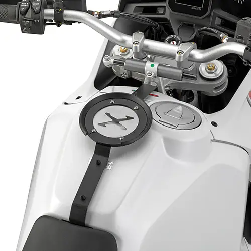 KAPPA BF76K FLANGIA METALLICA BORSA SERBATOIO TANKLOCK DUCATI DESERT 937 2022 Nuovo Arrivo