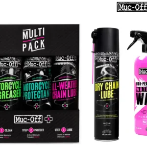 Occasione Imperdibile MUC-OFF KIT COMPLETO DI PULIZIA E MANUTENZIONE CATENA DI BICICLETTE E MOTOCICLI