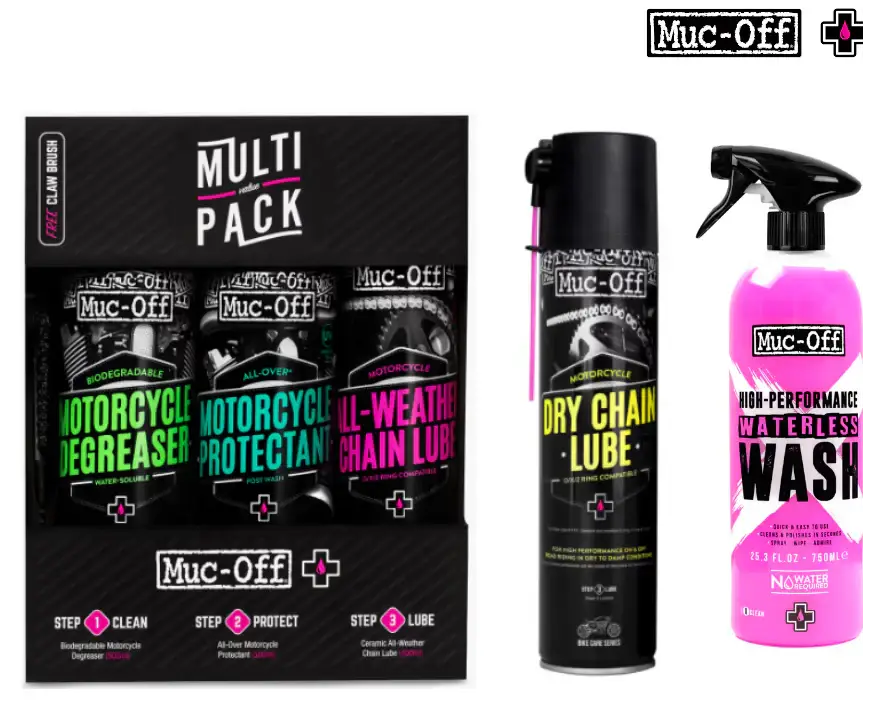 Occasione Imperdibile MUC-OFF KIT COMPLETO DI PULIZIA E MANUTENZIONE CATENA DI BICICLETTE E MOTOCICLI