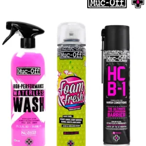 Ultimissimo Modello MUC-OFF KIT COMPLETO DI PULIZIA PER MOTO E BICI