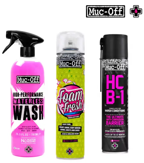 Ultimissimo Modello MUC-OFF KIT COMPLETO DI PULIZIA PER MOTO E BICI