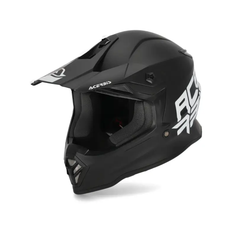 CASCO Cross / Enduro Acerbis STEEL KID Nero Prezzo Scontato