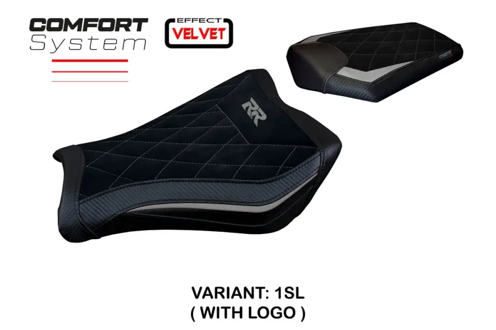 Ultime Pezzi Rivestimento sella compatibile Honda CBR 1000 RR (08-16) modello Janela velvet comfort system
