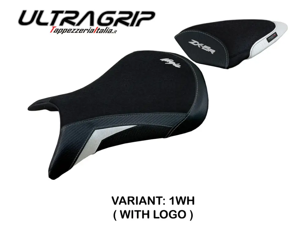 Popolare Rivestimento sella compatibile Kawasaki Ninja ZX 6 R (05-06) modello Juri Ultragrip