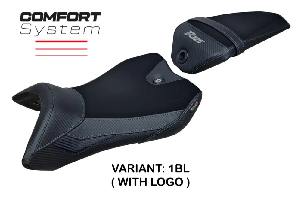 Rivestimento sella compatibile Yamaha R125 (16-18) modello Nashik Comfort System Prezzo Scontato