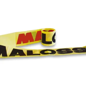 MALOSSI FETTUCCIA MALOSSI GIALLA , MARCHIO ROSSO, h.12 cm.x800 mt. Prezzo Scontato