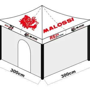 MALOSSI TENDA 3x3 mt. Offerta Limitata