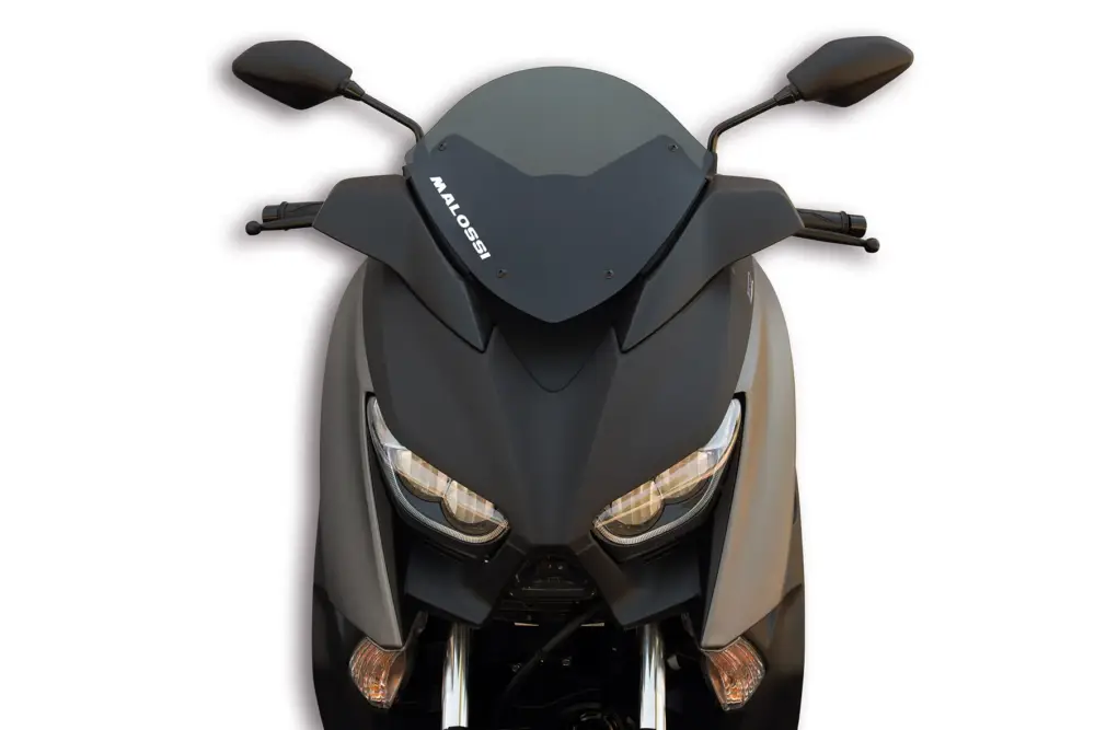 YAMAHA X MAX 125 ie 4T LC euro 4 2018->2020 (E31LE) MALOSSI SPORT SCREEN cupolino - FUMÉ SCURO - L.360xH.340 sp.3 mm Saldi