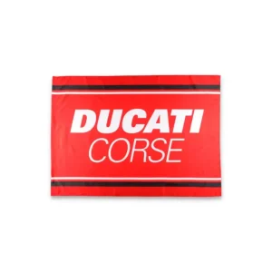 Bandiera Ducati Corse - Logo Vendita Finale