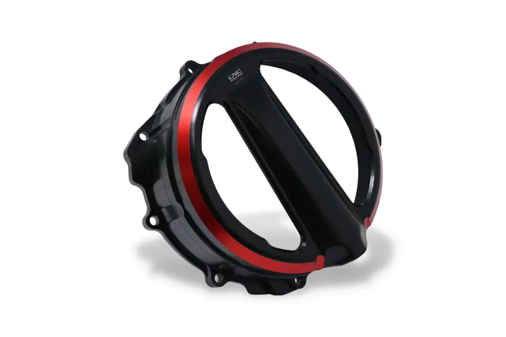 CNC RACING Carter frizione trasparente MV Agusta - comando a filo - Bicolor Nuovo Arrivo