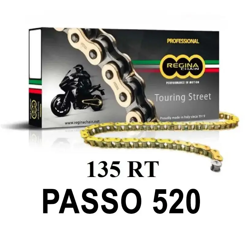 REGINA Catena 135RT 112 maglie passo 520 - Oro APRILIA 125 CLASSIC 1995 -2001 Offerta Del Giorno