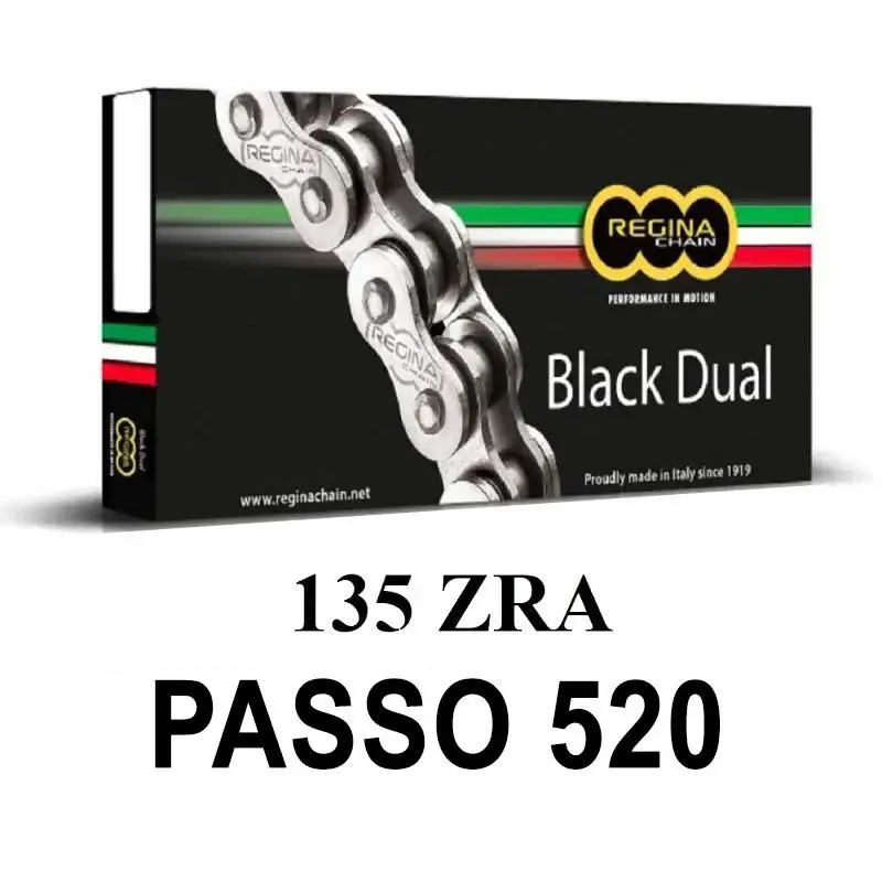 REGINA Catena 135ZRA 120 maglie passo 520 - Nera Ultima Occasione